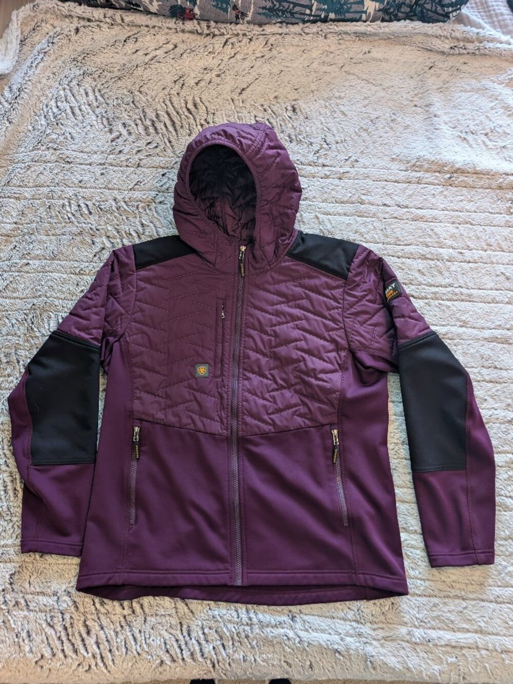 Ariat Rebar Purple Lightweight Jacket